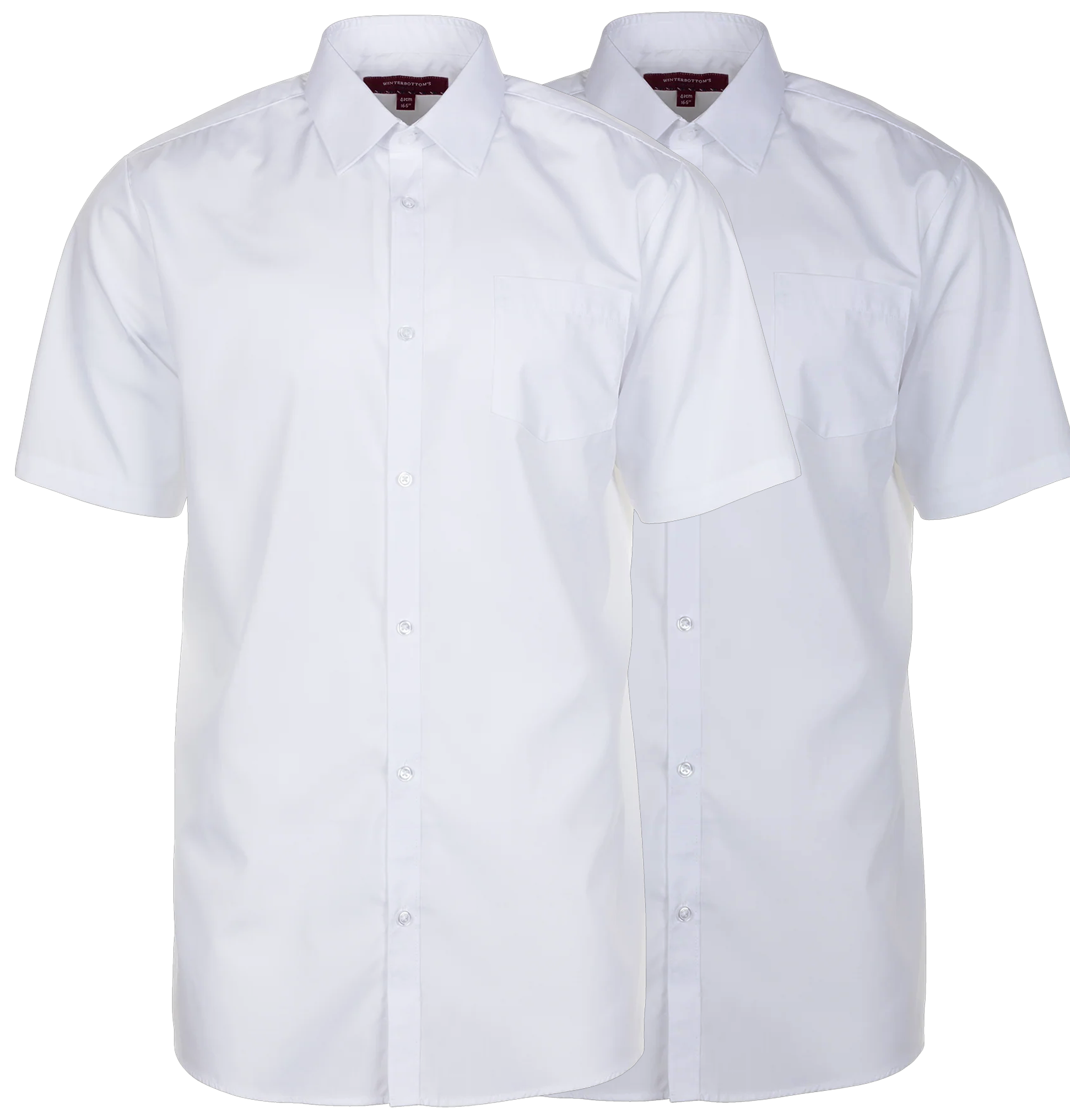 slim fit shirt white SS