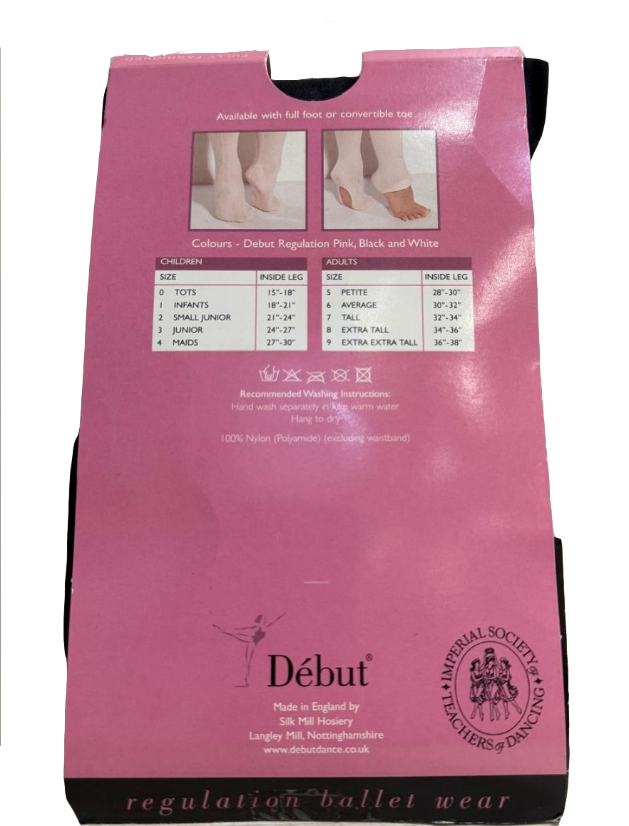 opaque ballet tight black 140 1